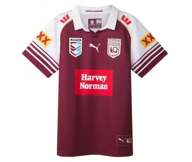 2025 QLD Maroons State of Origin WSOO Men's Home Jersey