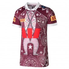 2026 QLD Maroons State of Origin Mens Indigenous Jersey 2026 QLD Maroons State of Origin Mens Indigenous Jersey