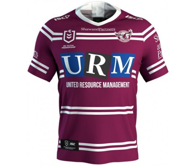 Manly Warringah Sea Eagles 2019 Men's Home Jersey Manly Warringah Sea Eagles 2019 Men's Home Jersey