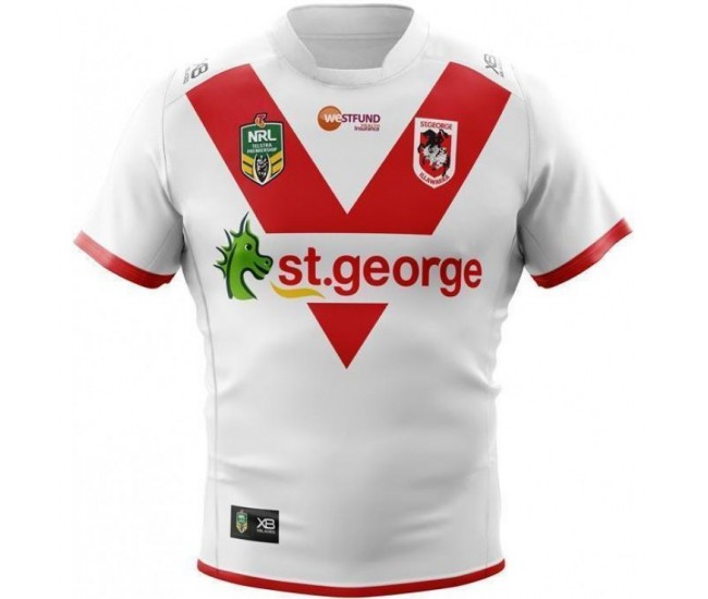 St. George Illawarra Dragons 2018 Men's Home Jersey St. George Illawarra Dragons 2018 Men's Home Jersey