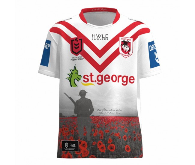 2023 St George Illawarra Dragons Mens Commemorative Jersey