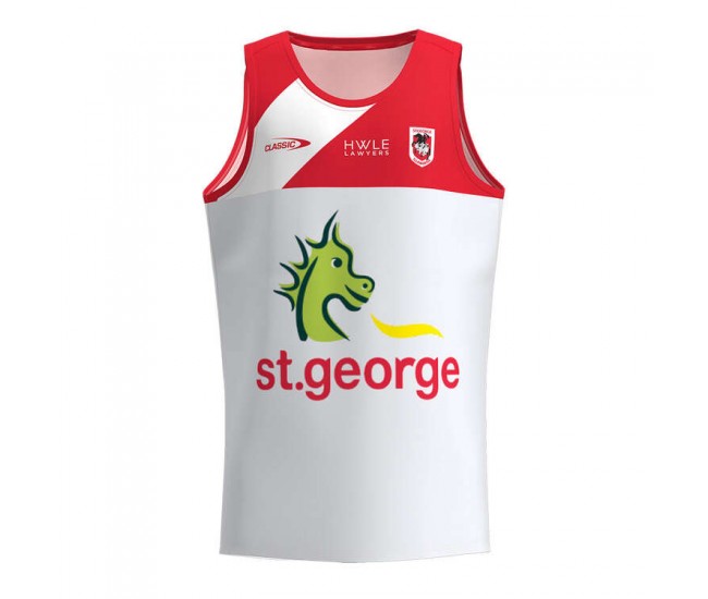 2023 St George Illawarra Dragons Mens Training Singlet