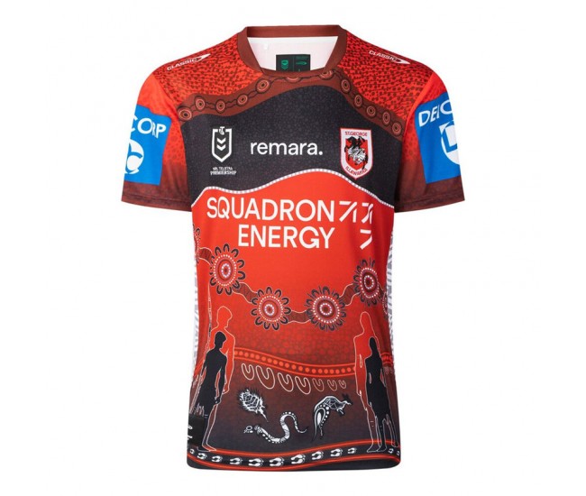 2025 St George Illawarra Dragons Mens Indigenous Jersey