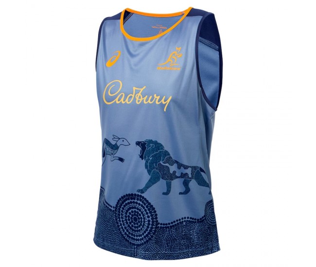 2025 Wallabies Lions Men's Tour Training Singlet