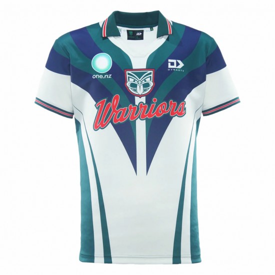 2025 New Zealand Warriors Mens Dear Warrior Warm Up Tee