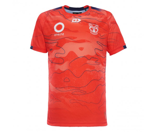 2024 New Zealand Warriors Men's Orange Training Tee