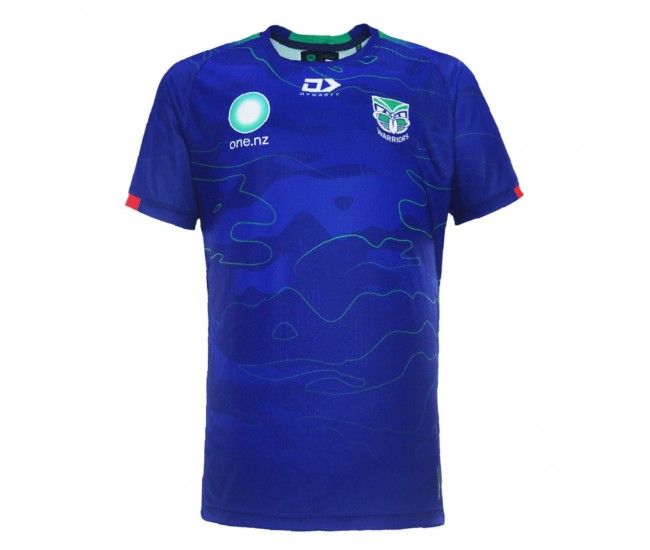 2024 New Zealand Warriors Men's Royal Training Tee