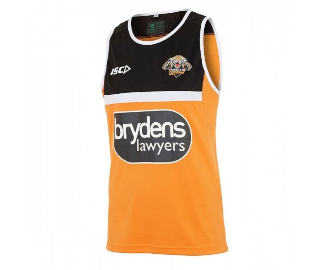 Wests Tigers 2018 Men's Training Singlet Wests Tigers 2018 Men's Training Singlet