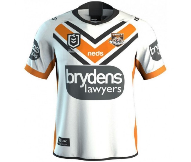 Wests Tigers 2019 Men's Away Jersey Wests Tigers 2019 Men's Away Jersey