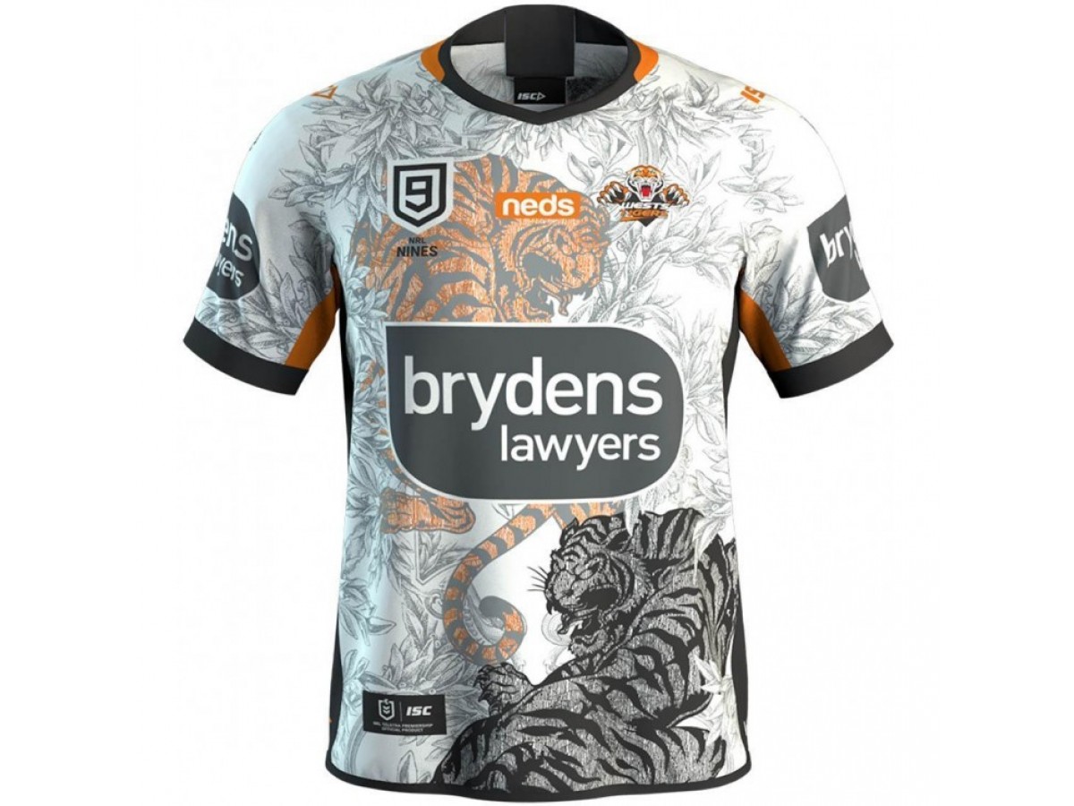 2020 Wests Tigers Men's NRL Nines Jersey