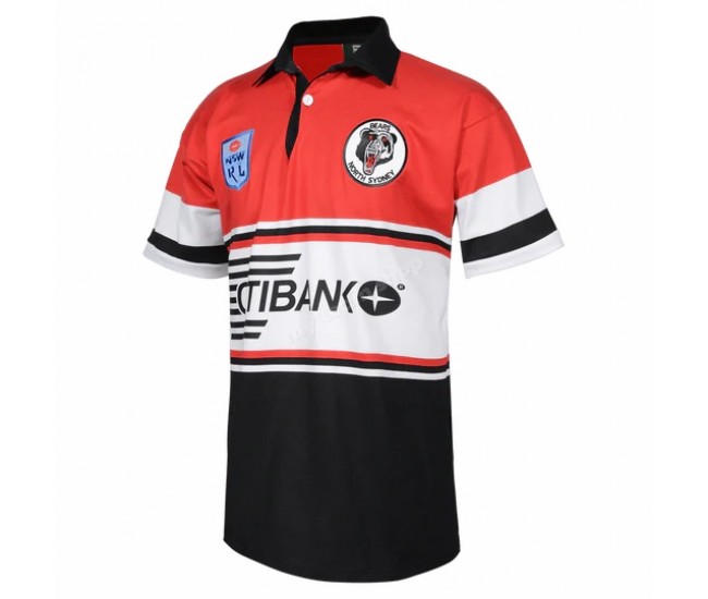 1994 North Sydney Bears Mens NRL Retro Jersey