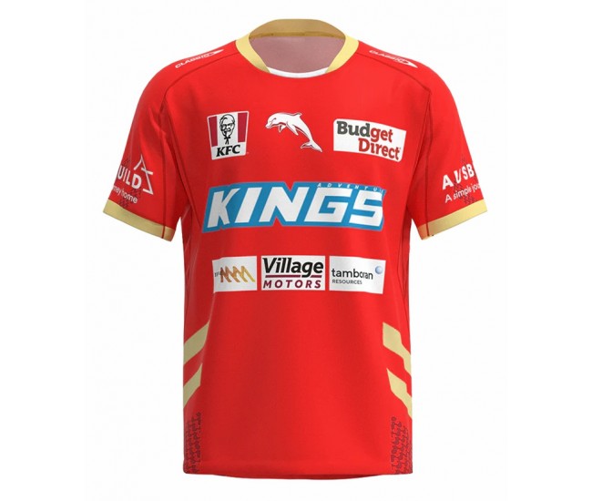 2023 Dolphins Men's Red Training Jersey
