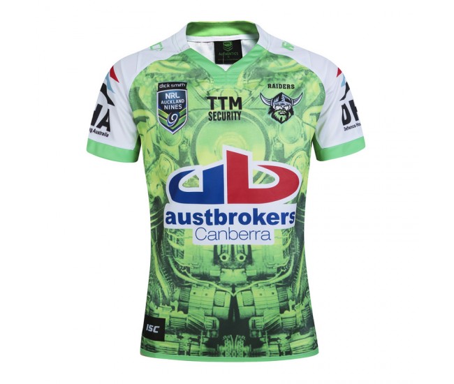 Canberra Raiders 2016 Men's Auckland 9's Jersey Canberra Raiders 2016 Men's Auckland 9's Jersey