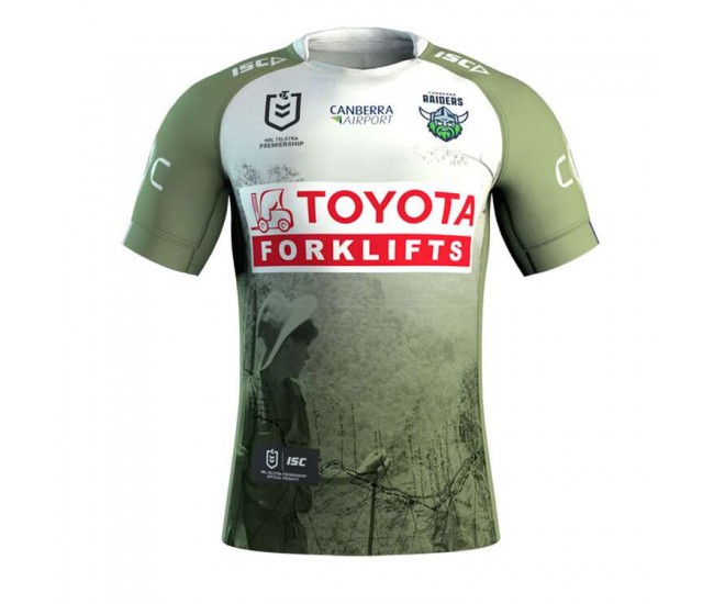2025 Canberra Raiders Mens ANZAC Jersey