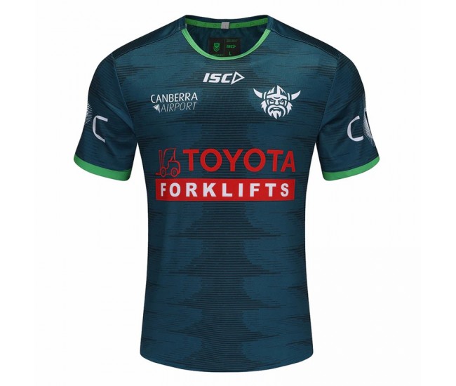2025 Canberra Raiders Mens Jungle Training Tee