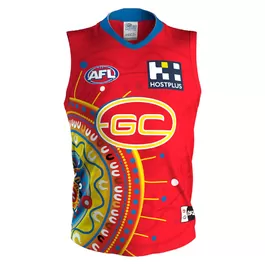 2020 Gold Coast Suns Mens Indigenous Guernsey