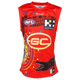 2022 Gold Coast Suns Mens Indigenous Guernsey