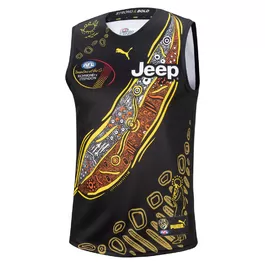 2021 Richmond Tigers Mens Indigenous Guernsey