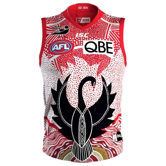 2020 Sydney Swans Men's Indigenous Guernsey 2020 Sydney Swans Men's Indigenous Guernsey