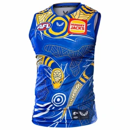 2022 West Coast Eagles Mens Indigenous Guernsey