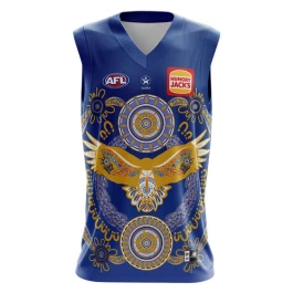 2023 West Coast Eagles Mens Indigenous Guernsey