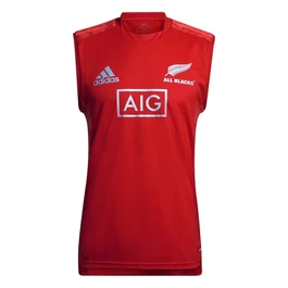 2021 All Blacks Primeblue Performance Singlet Red