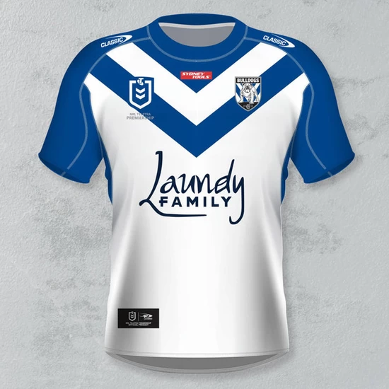 2021 Canterbury-Bankstown Bulldogs Men's Home Jersey 2021 Canterbury-Bankstown Bulldogs Men's Home Jersey