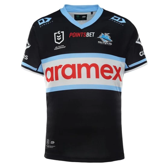 2022 Cronulla-Sutherland Sharks Men's Away Jersey 2022 Cronulla-Sutherland Sharks Men's Away Jersey