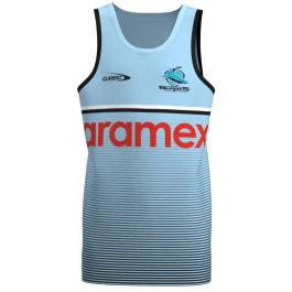 2023 Cronulla-Sutherland Sharks Mens Training Singlet