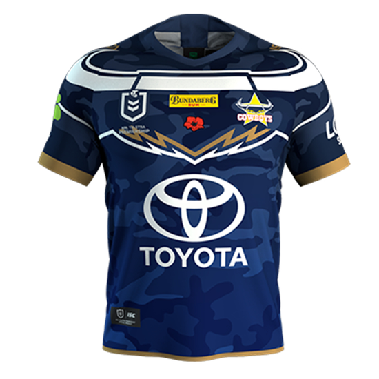 North Queensland Cowboys 2019 Men's Defence Jersey North Queensland Cowboys 2019 Men's Defence Jersey