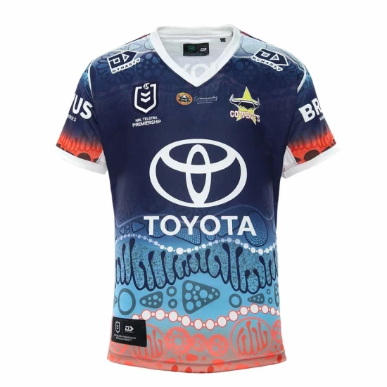 2022 North Queensland Cowboys Men's Indigenous Jersey