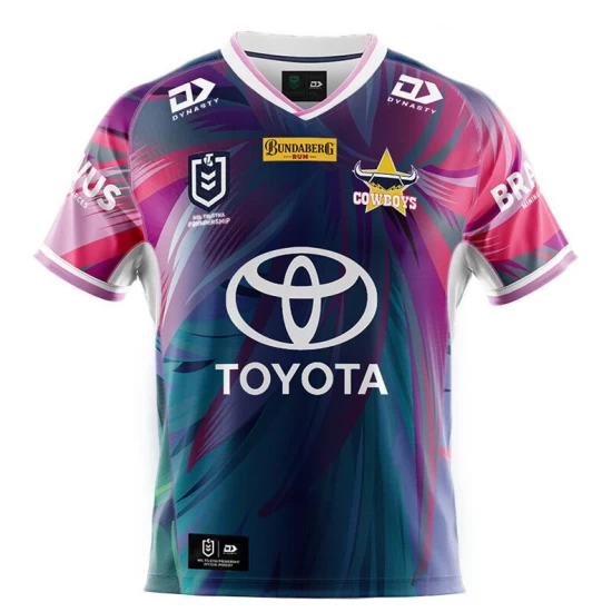 2022 North Queensland Cowboys Mens Women In League Jersey