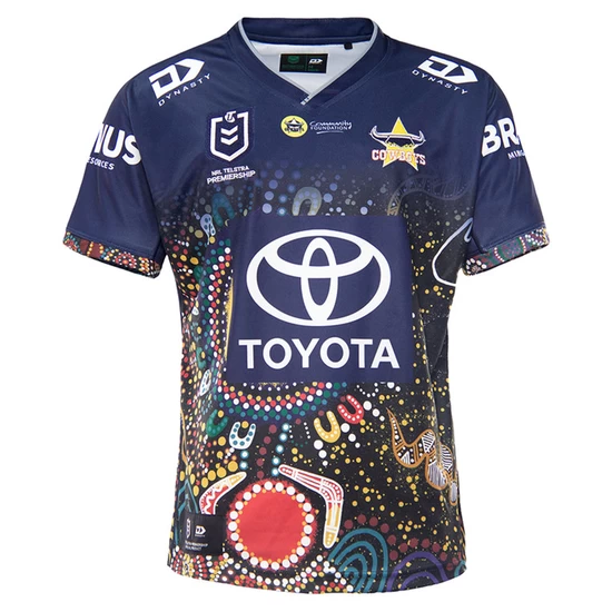 2021 North Queensland Cowboys Men's Indigenous Jersey