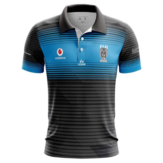 2022 Fiji Bati Mens Sublimated Polo shirt