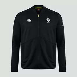 2020 Canterbury Ireland IRFU Mens Track Jacket Black