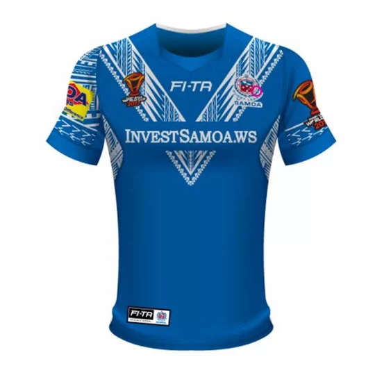 Samoa Rugby League World Cup 2017 Home Jersey Samoa Rugby League World Cup 2017 Home Jersey