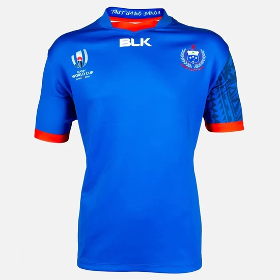 Samoa BLK Rugby World Cup Home Jersey 2019 Samoa BLK Rugby World Cup Home Jersey 2019