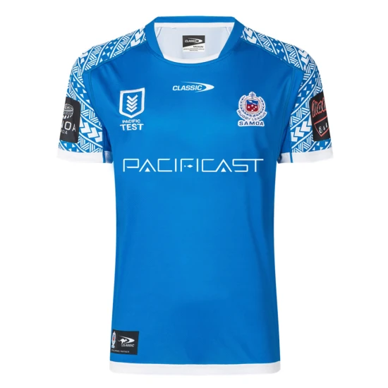 2022-23 Samoa Rugby League Mens Pacific Test Jersey