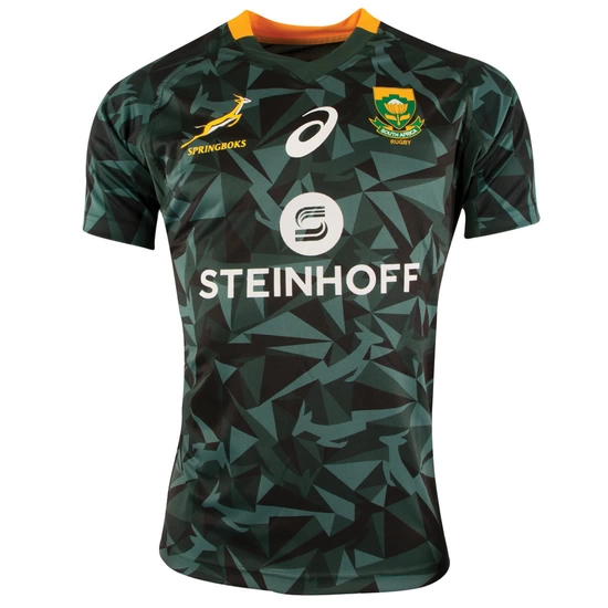 2018 Mens South Africa Fan 7's Home Jersey