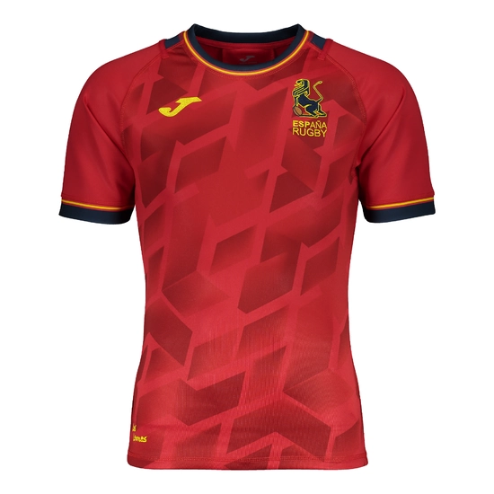 2021 Joma Spain Home Rugby Jersey