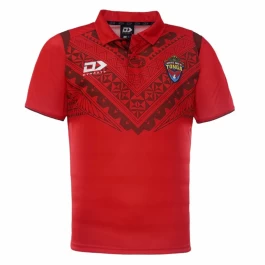 2022 Tonga Rugby League Mens Media Polo