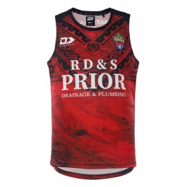 2022 Tonga Rugby League Mens Training Singlet