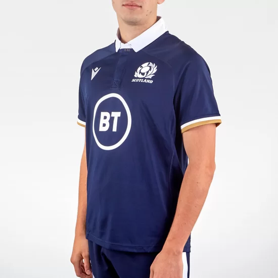 2020 2021 Macron Scotland Home Rugby Jersey