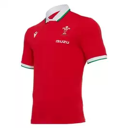 2021 Macron Wales Home Classic Rugby Jersey