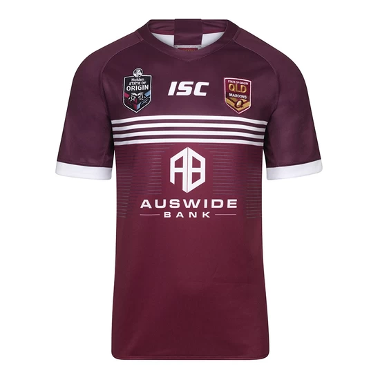 QLD Maroons 2019 Men's Home Jersey