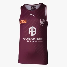 2023 QLD Maroons State Of Origin Men's Training Singlet