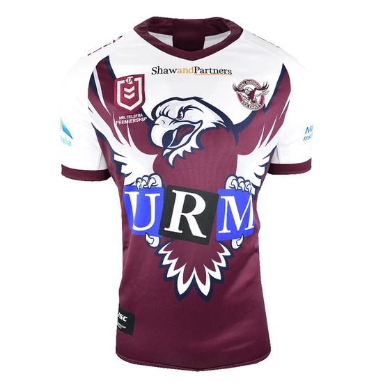Manly Warringah Sea Eagles 2019 Men's Community Jersey Manly Warringah Sea Eagles 2019 Men's Community Jersey