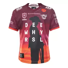 2021 Manly Warringah Sea Eagles Mens Anzac Jersey