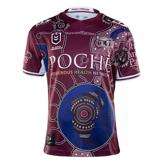 2020 Manly Warringah Sea Eagles Men's Indigenous Jersey