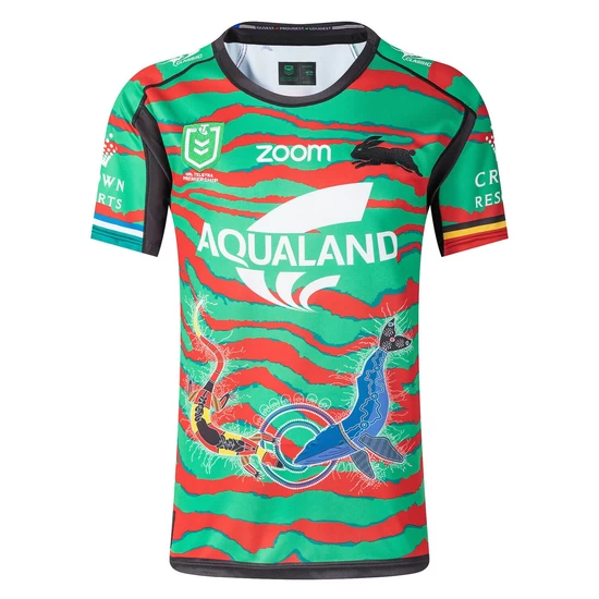 2021 South Sydney Rabbitohs Mens Indigenous Jersey 2021 South Sydney Rabbitohs Mens Indigenous Jersey